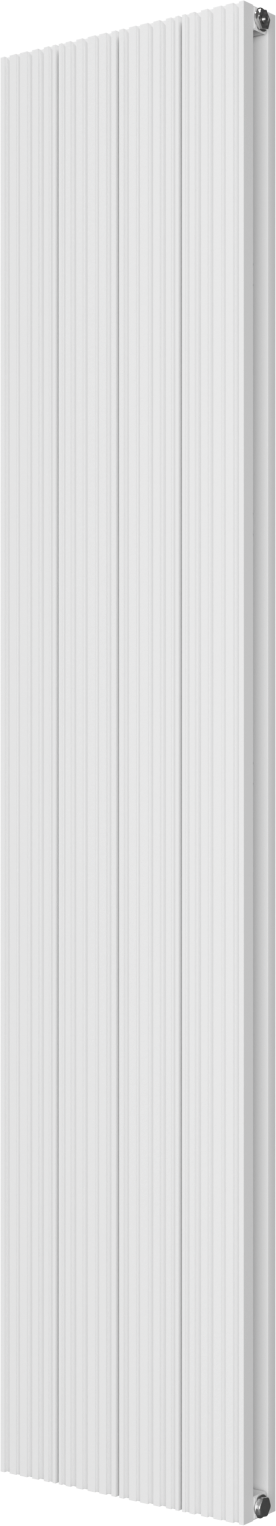 Vipera Mares dubbele handdoekradiator 37,5 x 180 cm centrale verwarming mat wit zij- en middenaansluiting 1477W