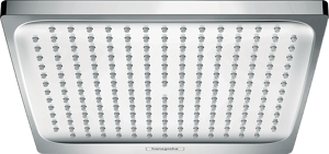 Hansgrohe Crometta E240 vierkant regendouchekop 24 x 24 cm glanzend chroom