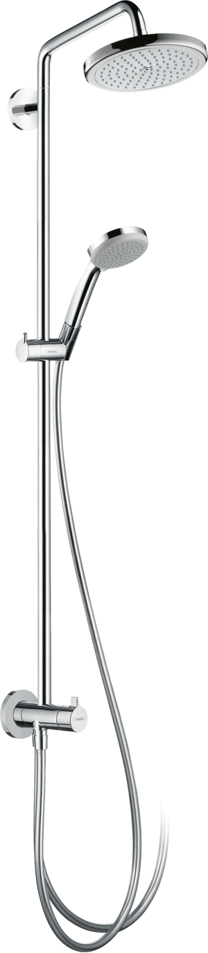 Hansgrohe Croma 220 Reno ensemble de douche chrome brillant