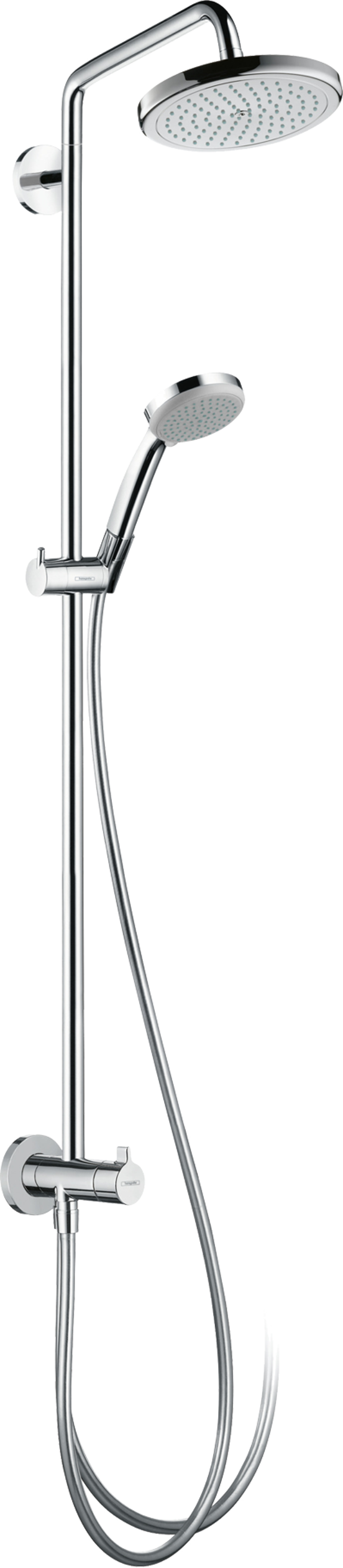 Hansgrohe Croma 220 Reno kit de douche chrome brillant