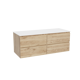 Balmani Lucida badkamermeubel met Stretto Tablet voor waskom(men)