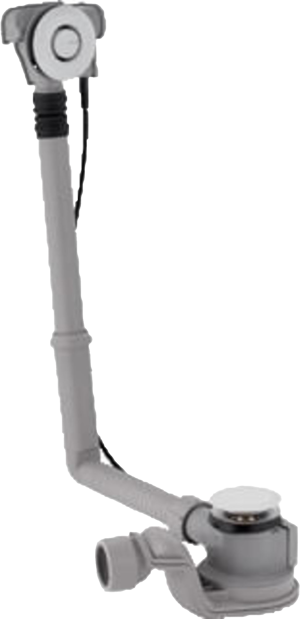 Geberit Uniflex siphon baignoire à pression avec trop plein chrome
