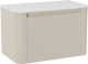 Storke Soft meuble salle de bains avec tablette pour vasques Tavola Soft