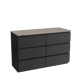 Balmani Lucida badkamermeubel met Stretto tablet voor waskom(men)
