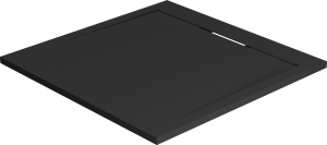 Balmani Andes receveur de douche 90 x 90 cm top solid noir mat