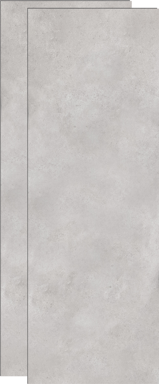 Linie Plato set douchewandpanelen 90 x 90 x 260 cm pvc lichtgrijs Clermont