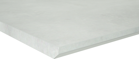 Storke Edge tablette simple mélaminé béton gris argent 85 x 52 cm