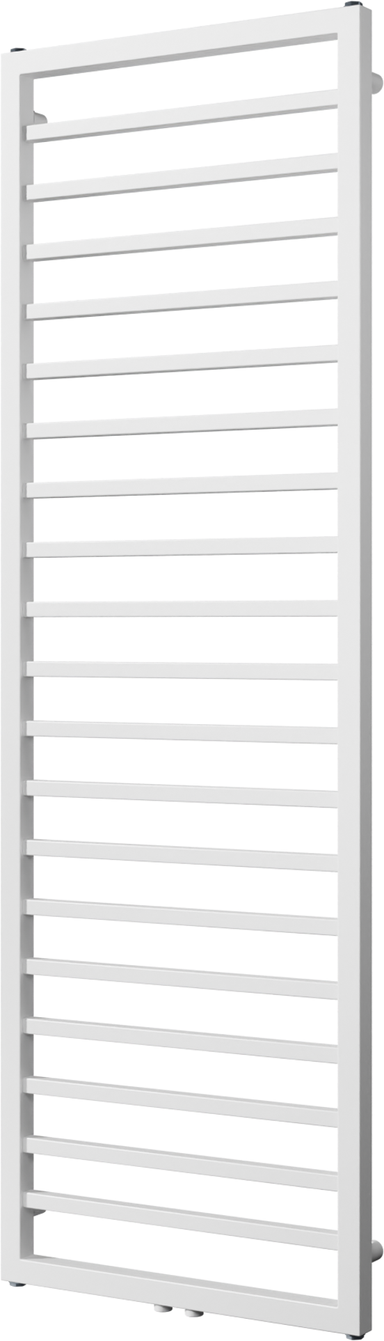 Vipera Listona einzel Handtuchheizkörper 50 x 180 cm elektrische Heizung weiß matt  500W, inkl. Widerstand, nicht für Deutschland geeignet