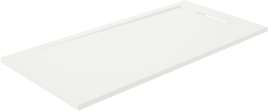 Balmani Andes duschwanne 140 x 70 cm Solid Surface weiß matt