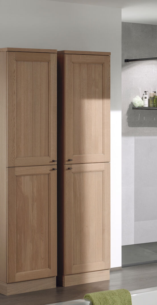 Balmani Legno tablette de finition pour meuble de salle de bains chêne vieilli 45 cm
