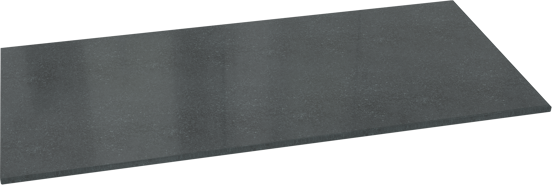 Balmani Stretto tablette simple granite doux 120 x 55 cm