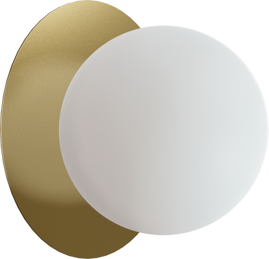 Balmani Pelota Disc medium LED Luminaire 16 cm champagne gold