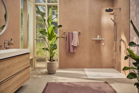 Hansgrohe WallStoris Badezimmer Set weiß matt