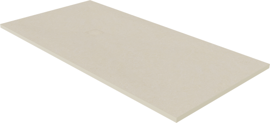 Luca Varess Suite Duschwanne 180 x 90 cm Marmorkomposit Dizzy Cream 