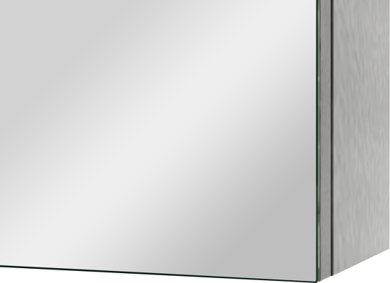 Linie Montro spiegelkast 80 x 75 cm beton donkergrijs