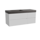 Storke Edge meuble salle de bains avec plan vasque Scuro High