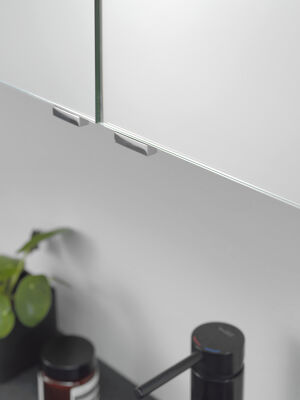 Balmani Oberture XS 2 pièces poignée pour armoire de toilette chrome