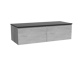 Storke Edge meuble salle de bains avec tablette pour vasques Panton