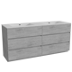 Storke Edge badkamermeubel met Diva Wastafel