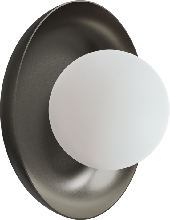 Balmani Pelota Bowl small LED Verlichting 16 cm gunmetal