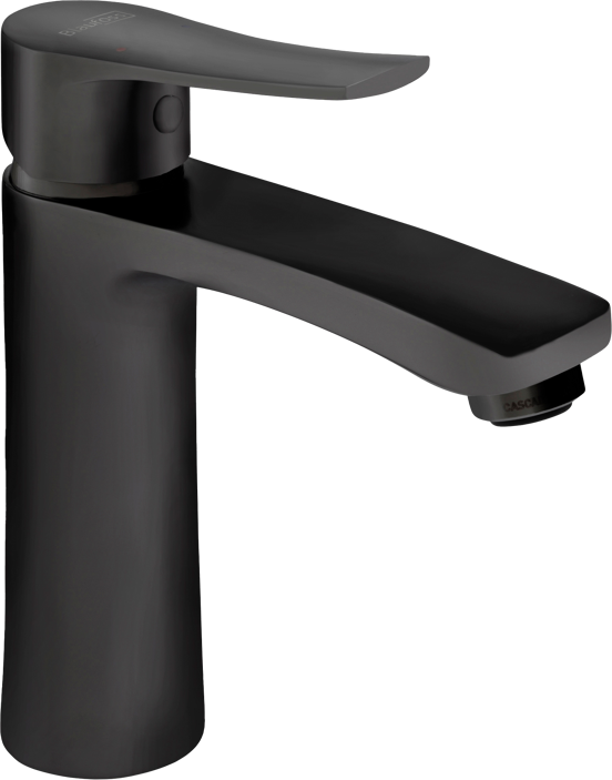 Blaufoss Lima robinet de lavabo noir mat