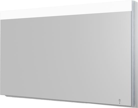 Storke Lucera Badspiegel mit Beleuchtung: Rechteckig, 130 x 70 cm