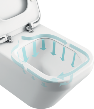 Ideal Standard - Kit fixations pour cuvette WC suspendu TESI