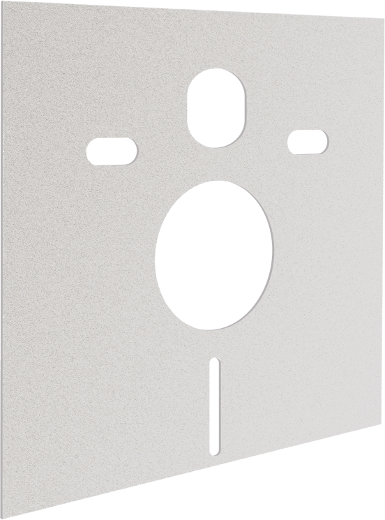 Geberit Sigma réservoir de chasse encastré UP320 avec cadre Burda, tapis d'isolation et adaptateur 110-90