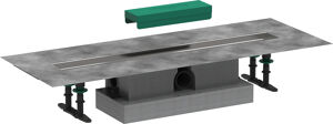 Hansgrohe uBox installatieset voor douchegoten 70cm voor Raindrain Match of Rock