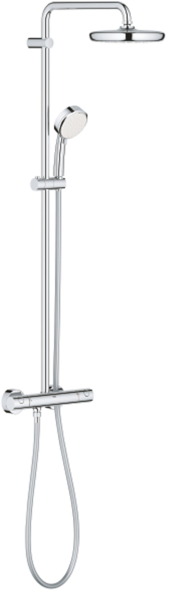 GROHE Tempesta Cosmopolitan System 210 regendoucheset thermostatisch chroom
