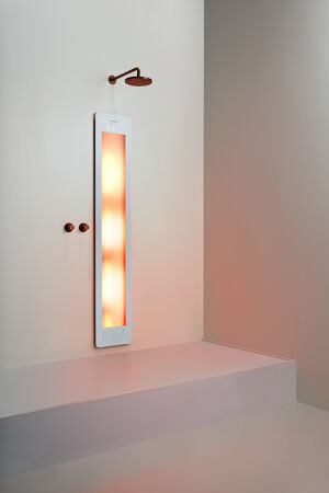 Sunshower One L Infrarot Unterputz white
