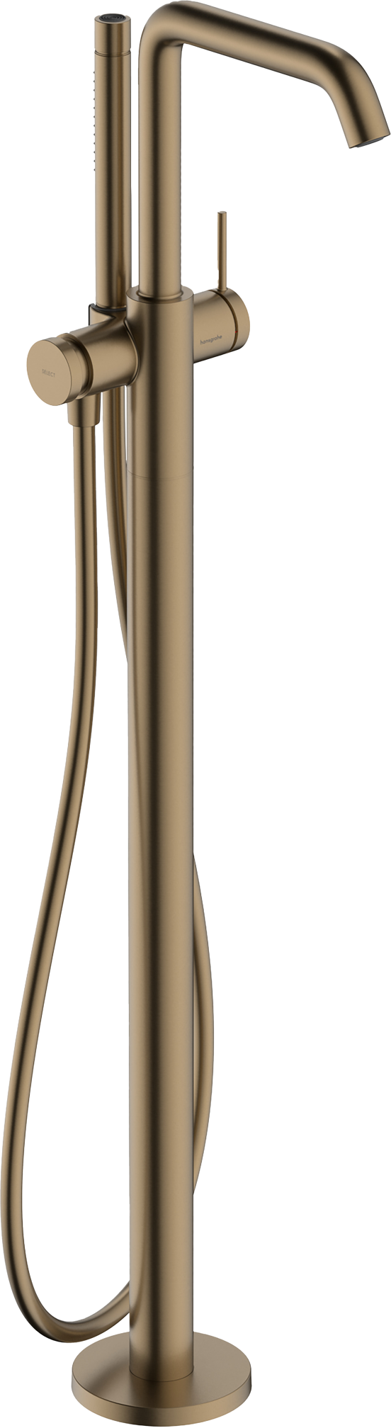 Hansgrohe Tecturis S robinet baignoire mitigeur brushed bronze