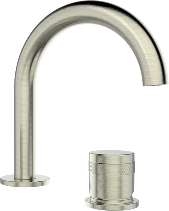 Blaufoss Pavilion Curve robinet de lavabo Brushed CoolMetal