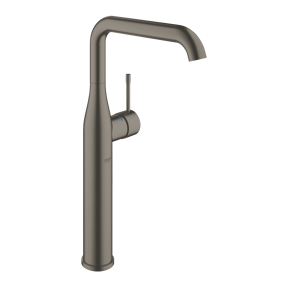 Grohe Essence verhoogde wastafelkraan Brushed Hard Graphite