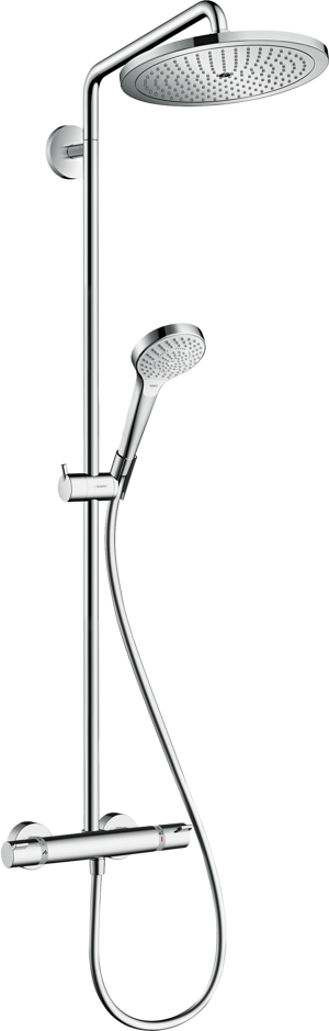 Hansgrohe Croma Select S 280 thermostatische regendoucheset glanzend chroom