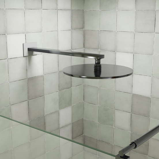 Blaufoss Raindream tête de douche ronde 30 cm chrome brillant