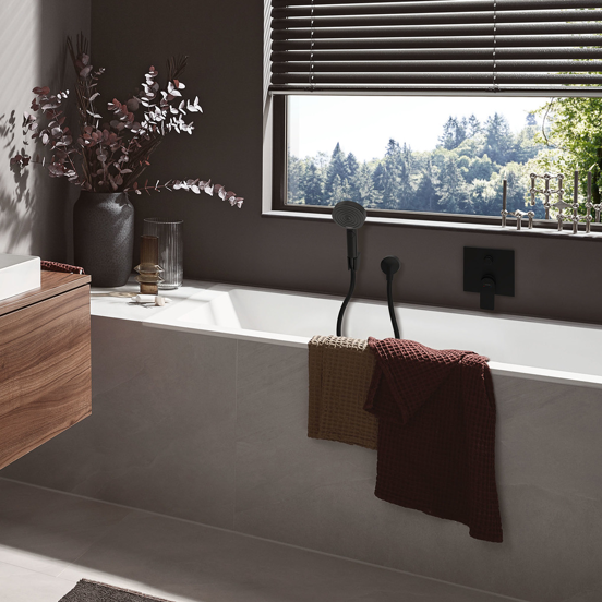 Hansgrohe Pulsify  Handdoucheset 3 straalsoorten 160cm mat zwart