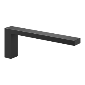 Blaufoss Noma Small Handdoekhouder mat zwart 19cm