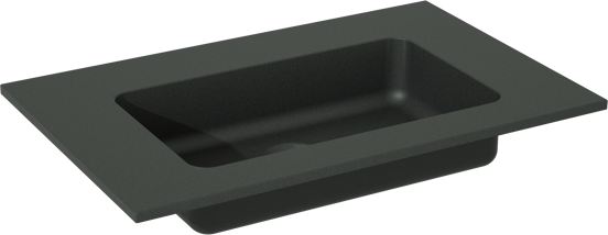 Storke Scuro plan simple quartz mat 60 x 40 cm