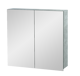 Balmani Lucida spiegelkast 75 x 72 cm beton zilvergrijs
