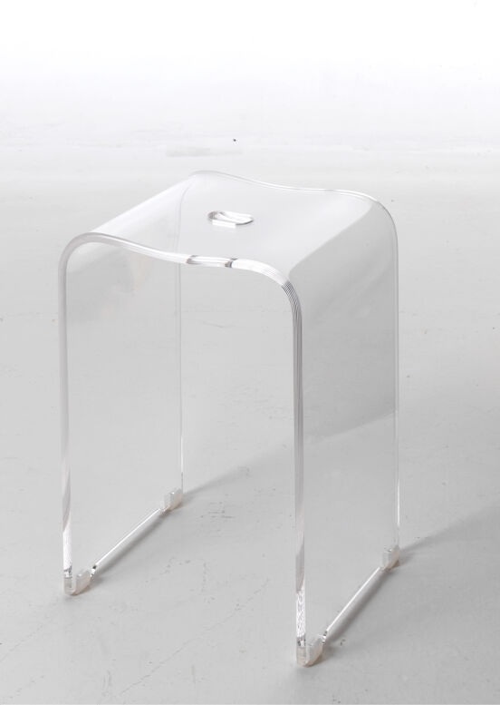 Luca Varess Coco douchestoel transparent
