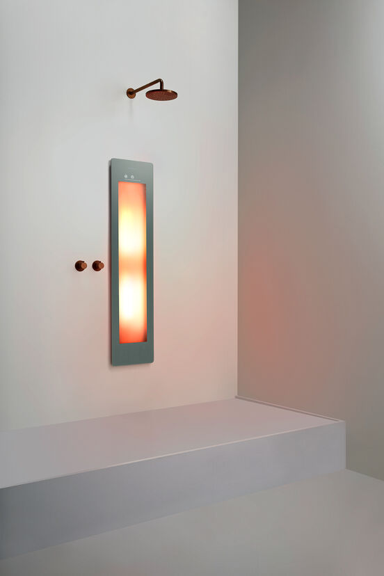 Sunshower One M Infrarood Inbouw organic grey