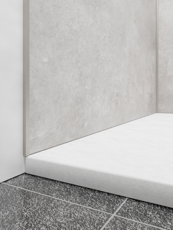 Linie Plato Profilset Wandverkleidung 210 cm beige matt