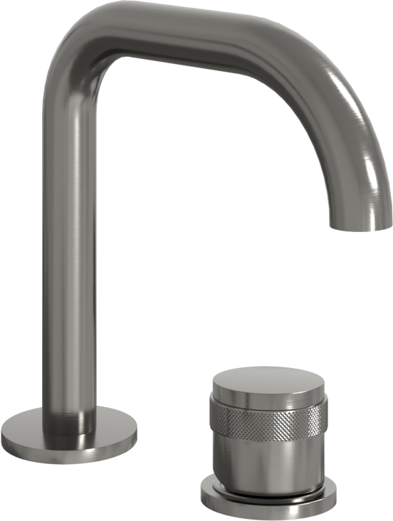 Blaufoss Pavilion Flat robinet de lavabo Brushed GunMetal