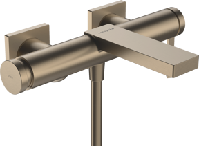 Hansgrohe Tecturis E mengkraan badkraan brushed bronze