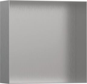 Hansgrohe XtraStoris Einbaunischen rvs look