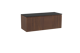 Storke Ribs badkamermeubel met Panton wastafelblad voor waskom(men)