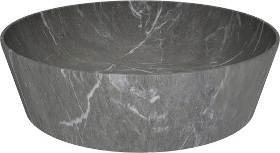 Balmani Still waskom Pietra Grey marmer rond Ø 38 cm