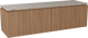 Balmani Eclips meuble salle de bains avec tablette pour vasques Stretto