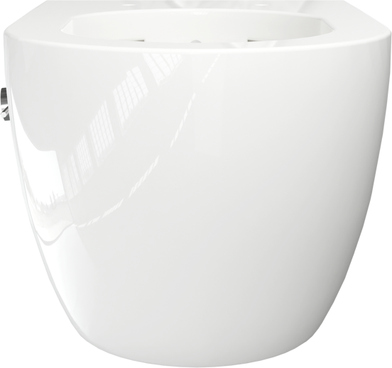 Luca Varess Moreno bidet blanc brillant sans bride